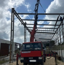 ARAÇSIZ SATILIK YANA KATLANIR 10 TONLUK VİNÇ 