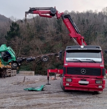 ÇİFT ÇEKER ÜZERİNDE 50 TON ÇİFT KIRMA