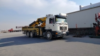 MAN ÜZERİNDE LONG TİPİ 35 TON ÇİFT KIRMA
