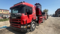 SCANİA ÜZERİNDE SIFIR 38 TON ÇİFT KIRMA VİNÇ