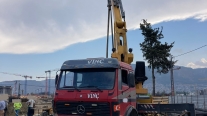MERCEDES ÜZERİNDE 16 TONLUK VİNÇ