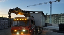 MERCEDES ÜZERİNDE 16 TONLUK VİNÇ