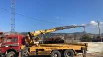 MERCEDES ÜZERİNDE 16 TONLUK VİNÇ