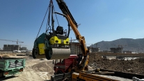 MERCEDES ÜZERİNDE 16 TONLUK VİNÇ