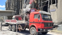 SATILIK 30 TON ÇİFT KIRMA VİNÇ MERCEDES ÜZERİNDE