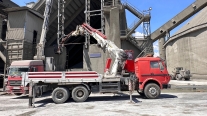 SATILIK 30 TON ÇİFT KIRMA VİNÇ MERCEDES ÜZERİNDE