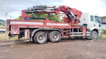 CARGO ÜZERİNDE 30 TON ÇİFT KIRMA VİNÇ
