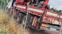 CARGO ÜZERİNDE 30 TON ÇİFT KIRMA VİNÇ