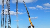 EFEBEY VİNÇDEN SATILIK 50 TON ÇİFT KIRMA VİNÇ