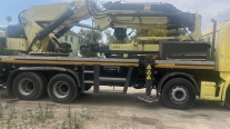 SCANİA ÜZERİNDE 55 TON ÇİFT KIRMA VİNÇ