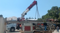 EFEBEY VİNÇDEN SATILIK 35 TON ÇİFT KIRMA VİNÇ