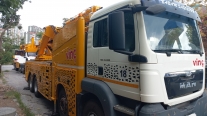 UZAKTAN KUMANDALI 135 TON ÇİFT KIRMA VİNÇ