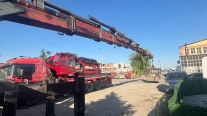 EFEBEY VİNÇDEN SATILIK 85 TON ÇİFT KIRMA VİNÇ