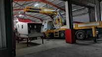 EFEBEY VİNÇDEN 37 TON ÇİFT KIRMA