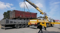 EFEBEY VİNÇDEN 37 TON ÇİFT KIRMA