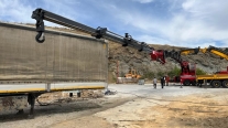 ÇİFT ÇEKER ARAÇ ÜZERİNDE 60 TON ÇİFT KIRMA