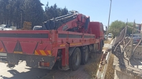 MERCEDES 2524 ÜZERİNDE 25 TON HİDROKON