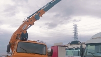 HİDROKON 25 TON YANA KATLANIR VİNÇ
