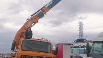 HİDROKON 25 TON YANA KATLANIR VİNÇ
